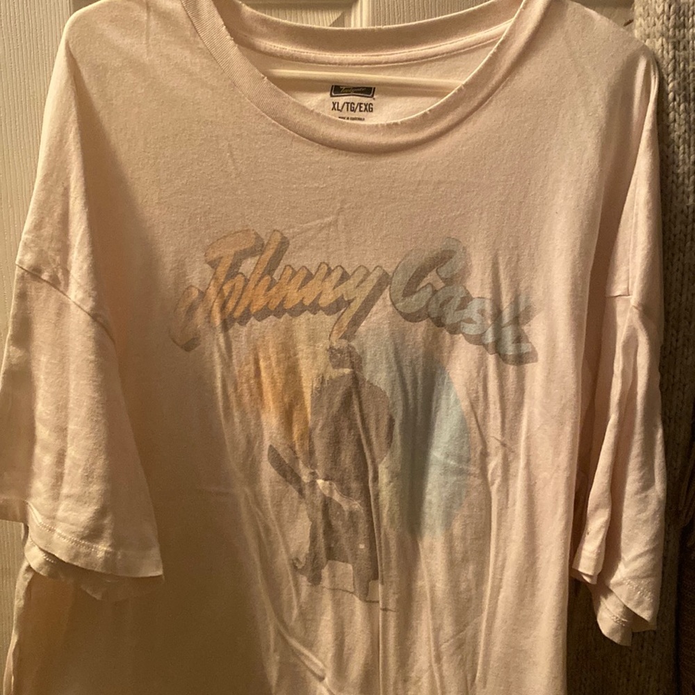 Oversized johnny cash t shirt